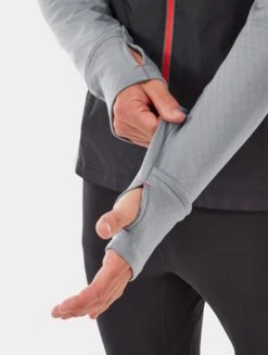 RONHILL Men's Tech Hyperchill Jacket -RONHILL Store HYPERCHILL JACKET BLACK FLAME38