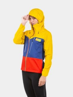 RONHILL Women's Tech Fortify Jacket -RONHILL Store RH 005314 Womens Tech Fortigy Jacket RH 00983 Dark Cobalt Solar 6094