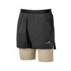 Ronhill | Men's Tech Ultra Twin Short - Black -RONHILL Store RH 005352RH 00969 M Ronhill TechUltraTwinShort frnot