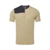 Ronhill | Men's Tech Ultra 1/2 Zip Tee - Latte -RONHILL Store RH 005356RH 01003 M Ronhill TechUltra12ZipTee front