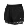 Ronhill | Women's Life Twin Short - Black 1 Ronhill | Women's Life Twin Short - Black -RONHILL Store RH 005543RH 00971 W Ronhill LifeTwinShort front