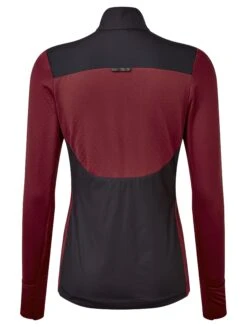 RONHILL Women's Tech Hyperchill Jacket 26 RONHILL Women's Tech Hyperchill Jacket -RONHILL Store RH 005795 Wmns Tech Hyperchill Jacket Rh 00759 Black Cabernet Back