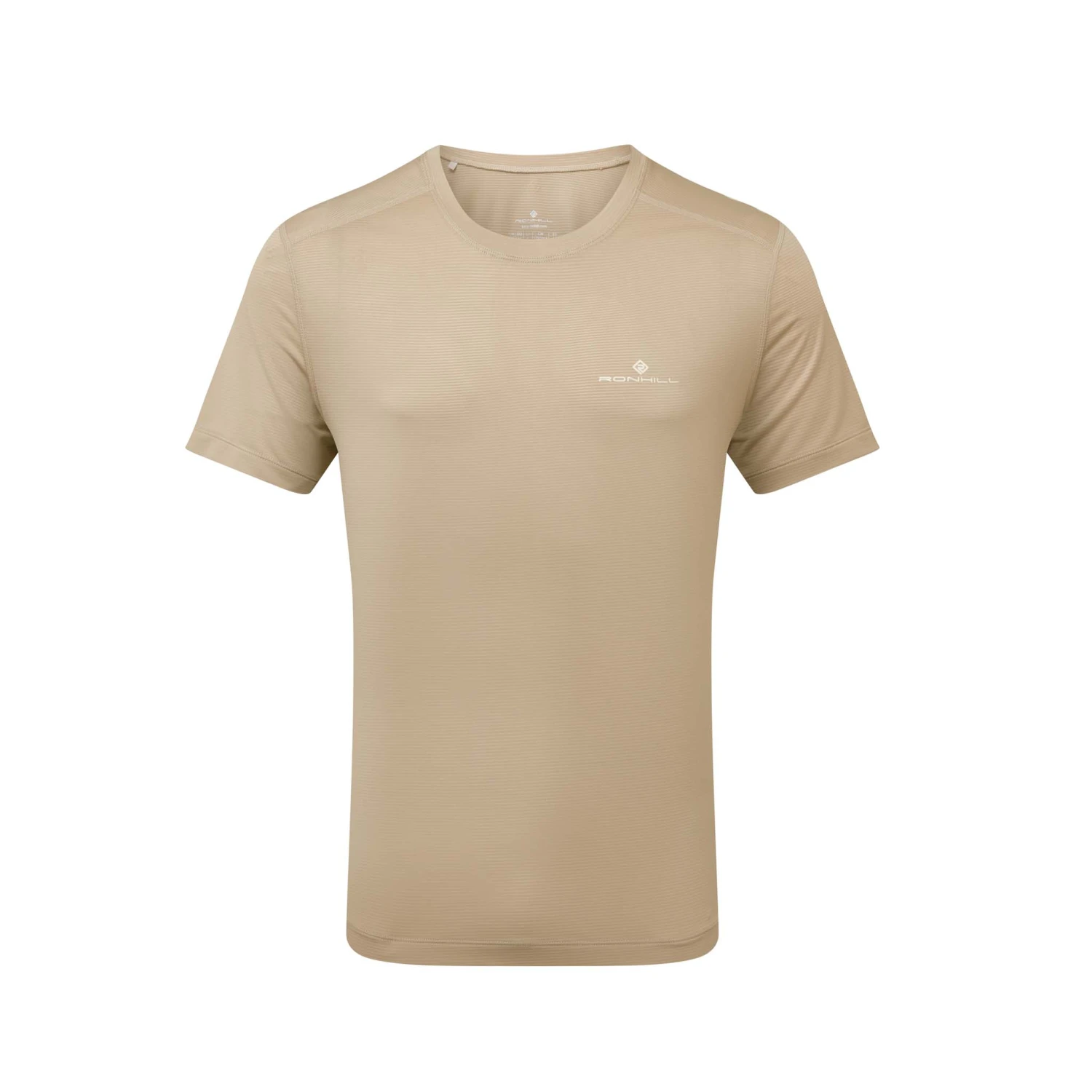 Ronhill | Men's Tech S/S Tee - Latte 3 Ronhill | Men's Tech S/S Tee - Latte