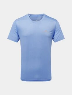 RONHILL Men's Tech S/S Tee 30 RONHILL Men's Tech S/S Tee -RONHILL Store RH 005969 Mens Tech SS Tee RH 01000 Lake BlueSpice Front