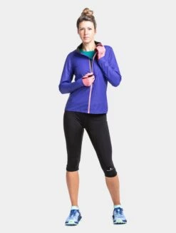 RONHILL Women's Tech LTW Jacket 30 RONHILL Women's Tech LTW Jacket -RONHILL Store RH 006020 Womens Tech LTW Jacket RH 0914 Indigo Blush Front 6986