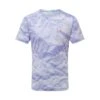 Ronhill | Men's Tech Golden Hour Tee - Lake Blue Crinkle -RONHILL Store RH 006091RH 00998 W Ronhill TechGoldenHourTee front