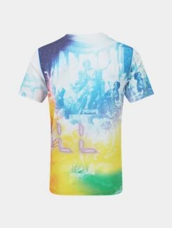 RONHILL Men's Tech Golden Hour Tee -RONHILL Store RH 006091 Mens Tech Golden Hour Tee Imprl SolarOlympus Rh 00996 Back