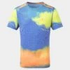 RONHILL Men's Tech Golden Hour Tee -RONHILL Store RH 006091 Mens Tech Golden Hour Tee Rh 01177 MultiRave Front