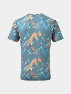 RONHILL Men's Tech Golden Hour Tee -RONHILL Store RH 006091 Mens Tech Golden Hour Tee Rh 01178 LegionBlueChevron Back