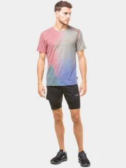 RONHILL Men's Tech Golden Hour Tee -RONHILL Store RH 006091 RH 01135 Front 2535