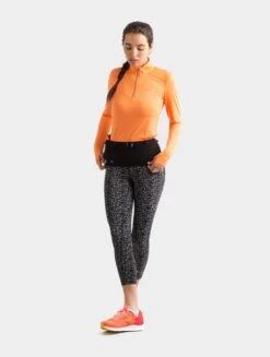 RONHILL 360 Waistband -RONHILL Store RH 006172 360 Waist Band RH 00867 Black Cyan Front 7969