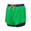 Ronhill | Women's Tech Distance Twin Short - Bright Green -RONHILL Store RH 006594RH 00975 W Ronhill TechDistanceTwinShort front
