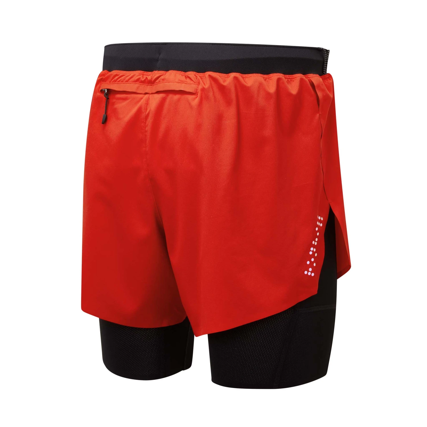 Ronhill | Men's Tech Distance Twin Short - Flame 4 Ronhill | Men's Tech Distance Twin Short - Flame - Image 2