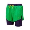 Ronhill | Men's Tech Distance Twin Short - Bright Green 2 Ronhill | Men's Tech Distance Twin Short - Bright Green -RONHILL Store RH 006596RH 00975 M Ronhill TechDistanceTwinShort front