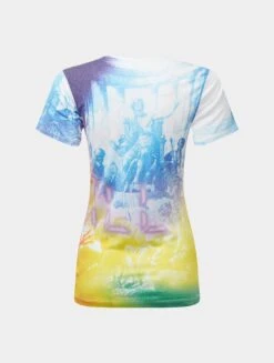 RONHILL Women's Tech Golden Hour Tee 29 RONHILL Women's Tech Golden Hour Tee -RONHILL Store RH 006706 Wmns Tech Golden Hour Tee Rh 00996 ImprlSolarOlympus Back