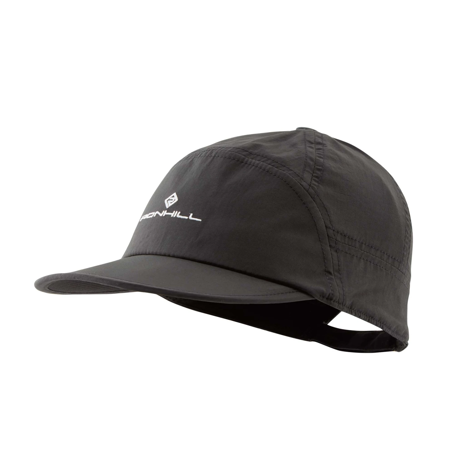 Ronhill | Unisex Sun Cap - All Black 3 Ronhill | Unisex Sun Cap - All Black