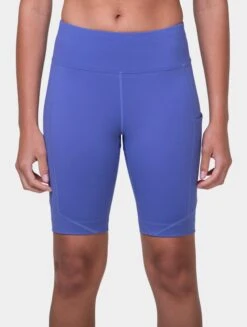 RONHILL Women's Tech Stretch Short -RONHILL Store RH 007091 Womens Tech Short RH 01167 Dk Periwinkle Aquamint 7247