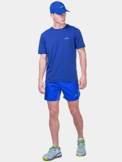 RONHILL Men's Tech Tencel S/S Tee -RONHILL Store RH 007229 Mens Tech Tencel SS Tee RH 01144 Battleship Mari 5971