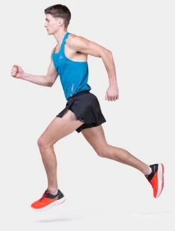 RONHILL Men's Tech Race Short -RONHILL Store RH 007272 Mens Tech Race Short R009 All Black 5817