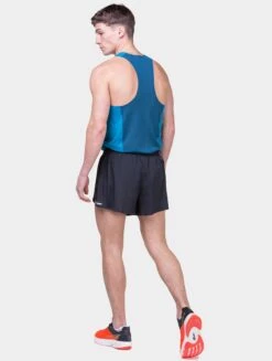 RONHILL Men's Tech Race Short -RONHILL Store RH 007272 Mens Tech Race Short R009 All Black 5830