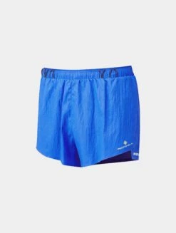 RONHILL Men's Tech Race Short -RONHILL Store RH 007272 Mens Tech Race Short Rh 01142 AzuriteCitrus Front