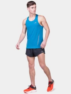 RONHILL Men's Tech Race Vest -RONHILL Store RH 007279 Mens Tech Race Vest RH 01164 Petrol Legion Blue 5802