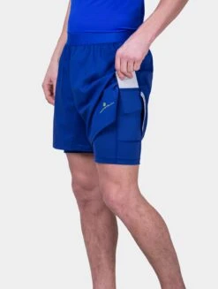 RONHILL Men's Tech 5" Twin Short 35 RONHILL Men's Tech 5" Twin Short -RONHILL Store RH 007280 Mens Tech 5in Twin Shorts RH 01160 Ocean Citrus 6096