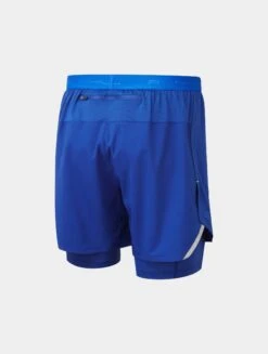 RONHILL Men's Tech 5" Twin Short 25 RONHILL Men's Tech 5" Twin Short -RONHILL Store RH 007280 Mens Tech 5 Twin Short Rh 01160 OceanCitrus Back