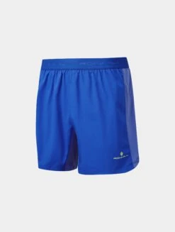 RONHILL Men's Tech 5" Short -RONHILL Store RH 007281 Mens Tech 5 Short Rh 01142 AzuriteCitrus Front