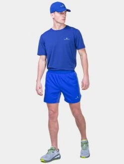 RONHILL Men's Tech 5" Short -RONHILL Store RH 007281 Mens Tech 5in Short RH 01142 Azurite Citrus 5979