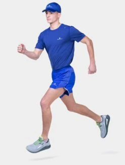 RONHILL Men's Tech 5" Short -RONHILL Store RH 007281 Mens Tech 5in Short RH 01142 Azurite Citrus 5987