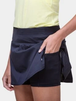 RONHILL Women's Tech Skort 29 RONHILL Women's Tech Skort -RONHILL Store RH 007289 Wimens Tech Skort R009 All Black 6980