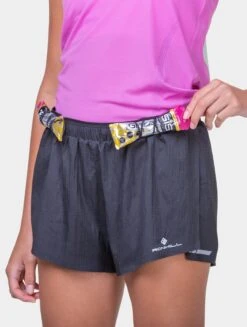RONHILL Women's Tech Race Short -RONHILL Store RH 007302 Womens Tech Race Short R009 All Black 6708