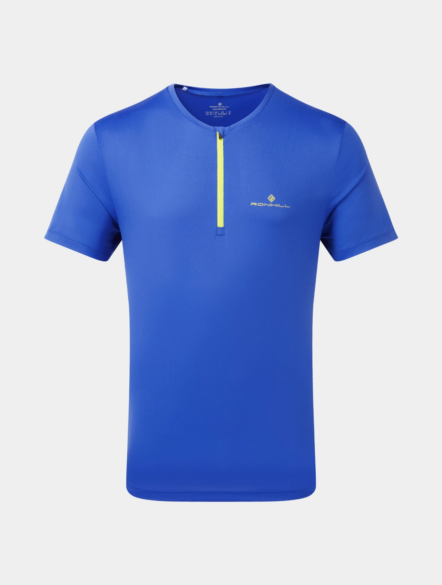 RONHILL Men’s Tech 1/2 Zip S/S Tee 3 RONHILL Men’s Tech 1/2 Zip S/S Tee