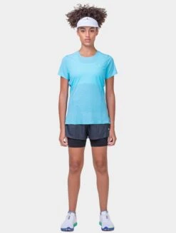 RONHILL Women's Tech Race S/S Tee -RONHILL Store RH 007329 Wimens Tech Race SS Tee RH 01139 Aquamint El Blue 6818