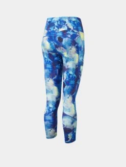 RONHILL Women's Tech Crop Tight -RONHILL Store RH 007446 Wmns Tech Crop Tight Rh 01174 Blue Summer Haze Back