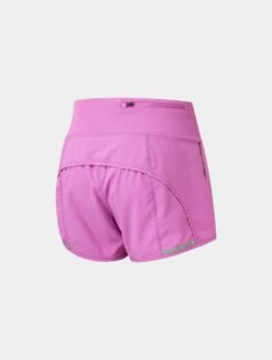 RONHILL Women's Tech 4.5"Short -RONHILL Store RH 007455 Wmns Tech 4.5 Short Rh 01155 FuchsiaHoneydew Back