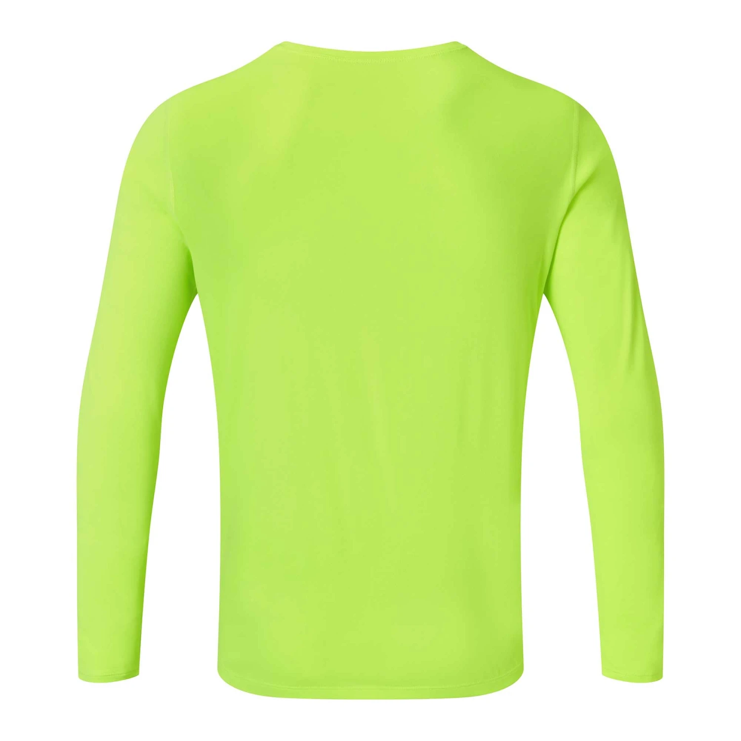 Ronhill | Men's Core L/S Tee - Fluo Yellow 4 Ronhill | Men's Core L/S Tee - Fluo Yellow - Image 2