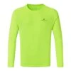 Ronhill | Men's Core L/S Tee - Fluo Yellow 2 Ronhill | Men's Core L/S Tee - Fluo Yellow -RONHILL Store RH005790R042 M ronhill corelstee front
