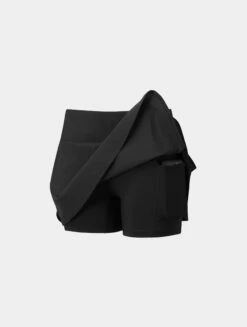 RONHILL Women's Life Skort -RONHILL Store Wmn s Life Skort RH 005954 R009 All Black Detail