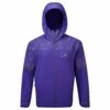 RONHILL Life Nightrunner Womens Running Jacket Plum/Citrus/Reflect