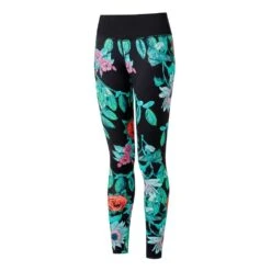 RONHILL Life Tight Womens Running Tights Black/Multi Gothic Floral