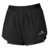 RONHILL Life Twin Womens Running Shorts Black/Mono Ripple 1 RONHILL Life Twin Womens Running Shorts Black/Mono Ripple -RONHILL Store life twin womens running shorts black mono ripple p7283 28654 image