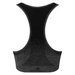 RONHILL Life Womens Running Bra Black/Grey Marl -RONHILL Store life womens running bra black grey marl p4908 17111 image