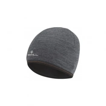 RONHILL Merino Running Hat Grey Marl/Black 3 RONHILL Merino Running Hat Grey Marl/Black
