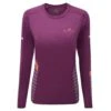 RONHILL Tech Afterhours Women's L/S Running T-Shirt Grape/Mango -RONHILL Store tech afterhours womens l s running t shirt grape mango p7596 29999 image