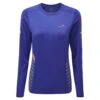 RONHILL Tech Afterhours Women's L/S Running T-Shirt Indigo/Blush/Reflect -RONHILL Store tech afterhours womens l s running t shirt indigo blush reflect p7597 30003 image