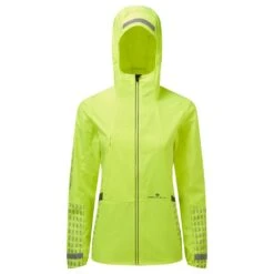 RONHILL Tech Afterhours Women's Running Jacket Fluo Yellow/Charcoal/Reflect