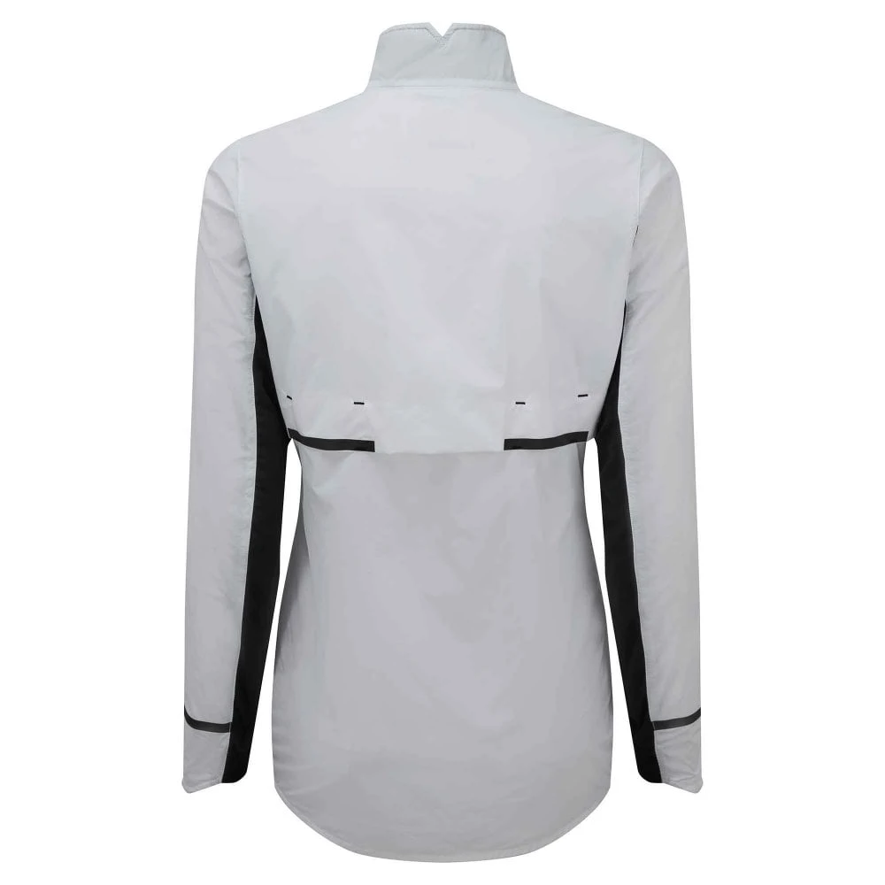 RONHILL Tech Tornado Womens Windproof Running Jacket Bright White/Black 4 RONHILL Tech Tornado Womens Windproof Running Jacket Bright White/Black - Image 2