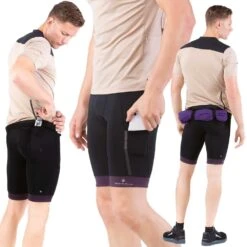 RONHILL Tech Ultra 9" Mens Running Shorts Black/Nightshade -RONHILL Store tech ultra 9 mens running shorts black nightshade p8029 33502 image